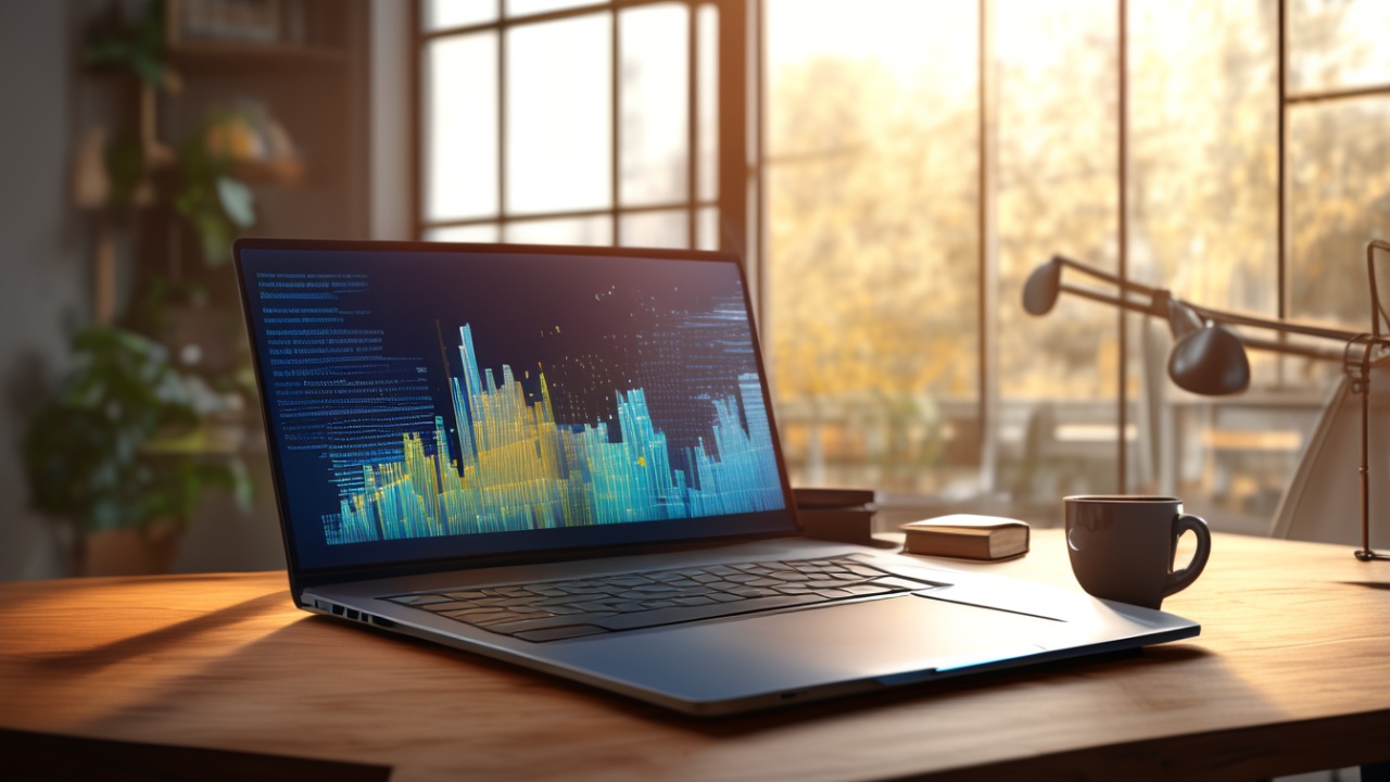 Ambiente de trabalho com computador