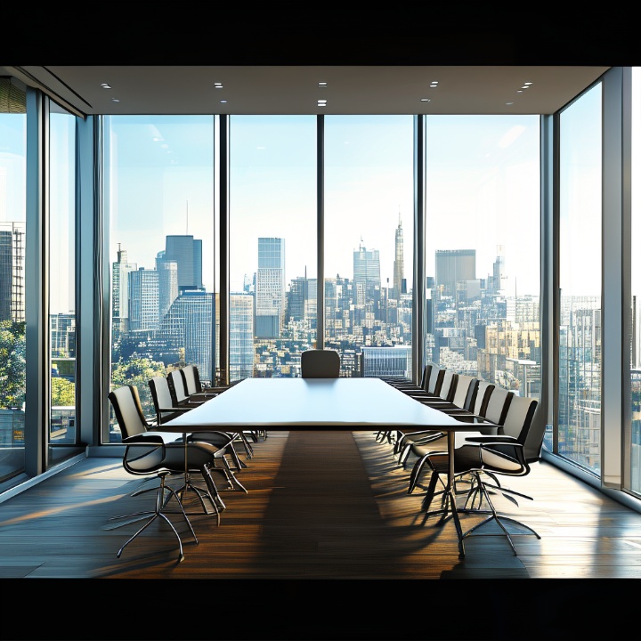 Sala de reunioes moderna